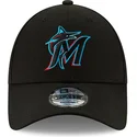 siltovka-zaoblena-cierna-nastavitelny-9forty-the-league-miami-marlins-mlb-new-era