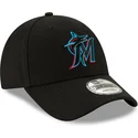 siltovka-zaoblena-cierna-nastavitelny-9forty-the-league-miami-marlins-mlb-new-era