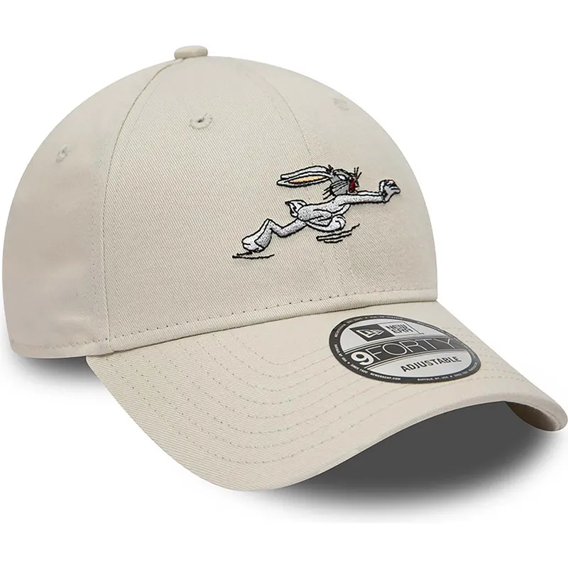 siltovka-zaoblena-bezova-nastavitelny-9forty-bugs-bunny-looney-tunes-new-era