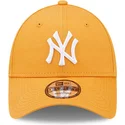 siltovka-zaoblena-oranzova-nastavitelny-9forty-league-essential-new-york-yankees-mlb-new-era