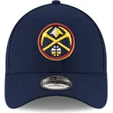 cap-zaoblena-navy-blue-adjustable-strap-9forty-the-league-denver-nuggets-nba-new-era