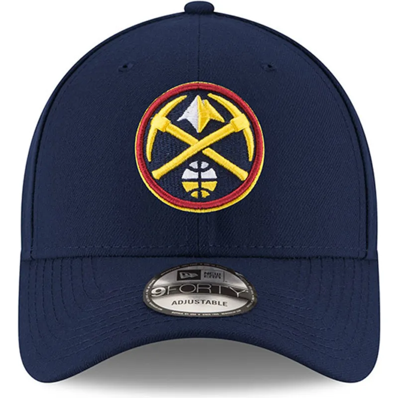 cap-zaoblena-navy-blue-adjustable-strap-9forty-the-league-denver-nuggets-nba-new-era cap-zaoblena-navy-blue-adjustable-strap-9forty-the-league-denver-nuggets-nba-new-era