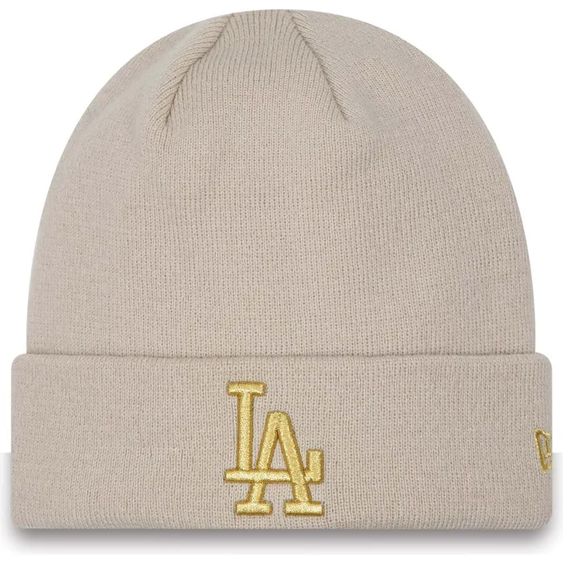 cap-beige-dorado-cuff-metallic-los-angeles-dodgers-mlb-new-era cap-beige-dorado-cuff-metallic-los-angeles-dodgers-mlb-new-era