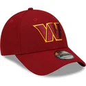 siltovka-zaoblena-cervena-nastavitelny-9forty-the-league-washington-commanders-nfl-new-era