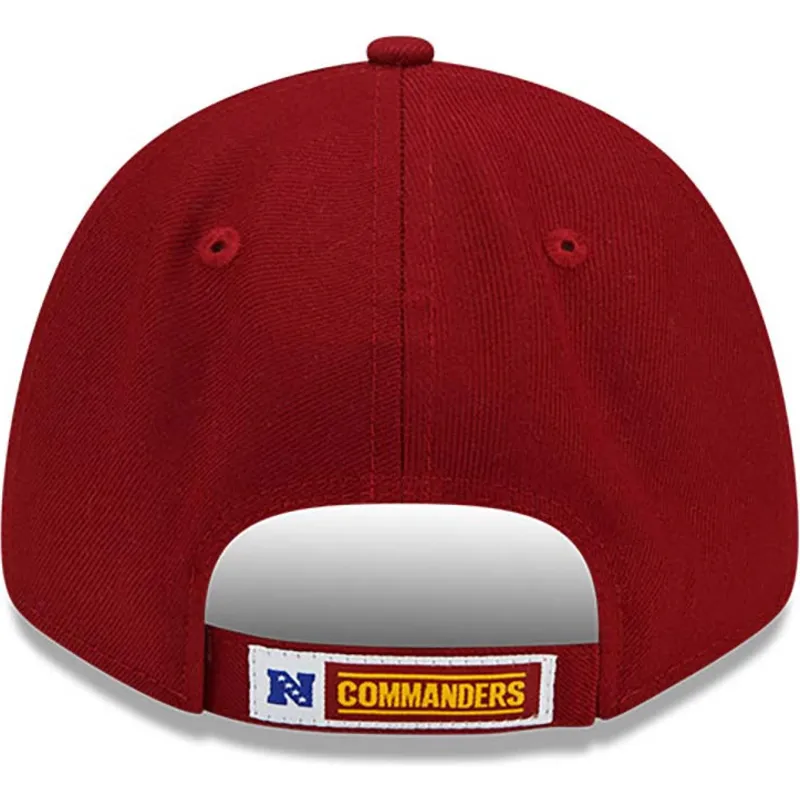 siltovka-zaoblena-cervena-nastavitelny-9forty-the-league-washington-commanders-nfl-new-era