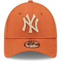 cap-zaoblena-orange-adjustable-strap-pre-deti-9forty-league-essential-new-york-yankees-mlb-new-era