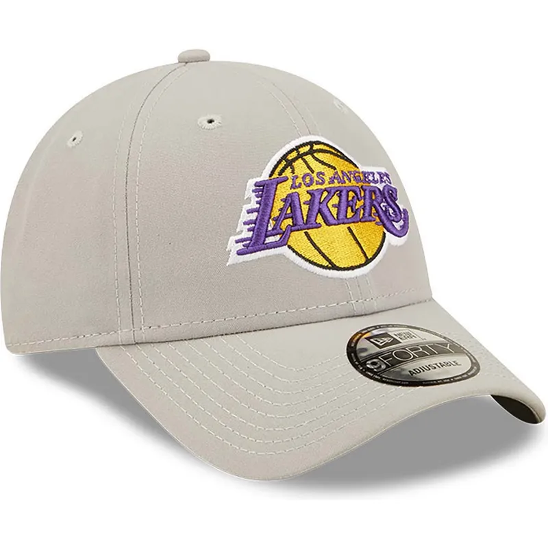 siltovka-zaoblena-siva-nastavitelny-9forty-repreve-los-angeles-lakers-nba-new-era