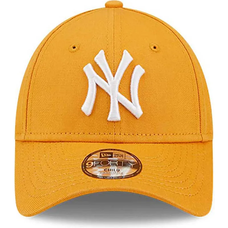 cap-zaoblena-orange-adjustable-strap-pre-deti-9forty-league-essential-new-york-yankees-mlb-new-era cap-zaoblena-orange-adjustable-strap-pre-deti-9forty-league-essential-new-york-yankees-mlb-new-era