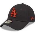 cap-zaoblena-navy-blue-adjustable-strap-pre-deti-marron-9forty-league-essential-los-angeles-dodgers-mlb-new-era
