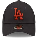 cap-zaoblena-navy-blue-adjustable-strap-pre-deti-marron-9forty-league-essential-los-angeles-dodgers-mlb-new-era