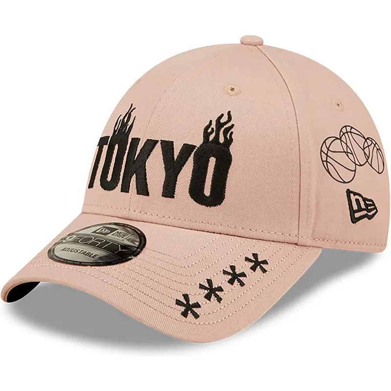 siltovka-zaoblena-ruzova-nastavitelny-tokyo-9forty-graphic-new-era