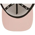 siltovka-zaoblena-ruzova-snapback-a-frame-tonal-mesh-los-angeles-dodgers-mlb-new-era