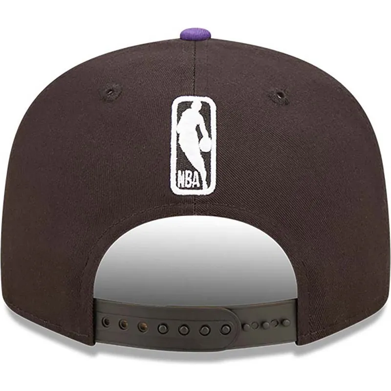 siltovka-rovna-cierna-snapback-9fifty-team-patch-los-angeles-lakers-nba-new-era