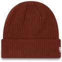 new-era-cuff-colour-brown-beanie