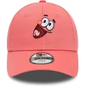 cap-zaoblena-pink-adjustable-strap-pre-deti-9forty-patricio-estrella-bob-esponja-new-era
