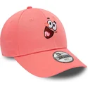 cap-zaoblena-pink-adjustable-strap-pre-deti-9forty-patricio-estrella-bob-esponja-new-era
