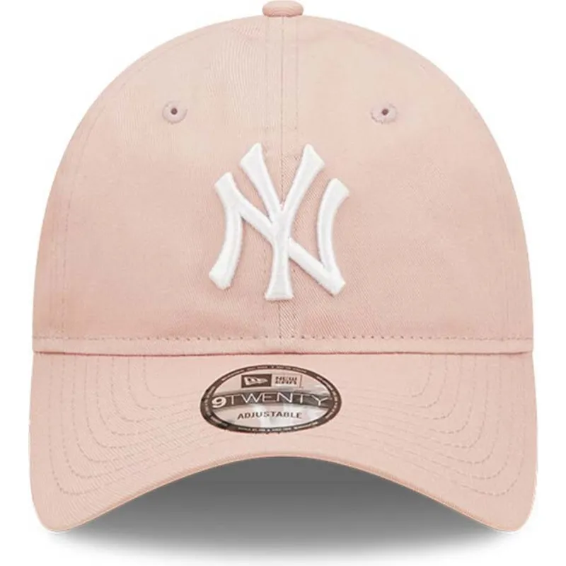 cap-zaoblena-pink-adjustable-strap-9twenty-league-essential-new-york-yankees-mlb-new-era