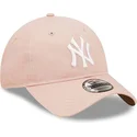 cap-zaoblena-pink-adjustable-strap-9twenty-league-essential-new-york-yankees-mlb-new-era