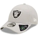 siltovka-zaoblena-siva-nastavitelny-9forty-repreve-las-vegas-raiders-nfl-new-era