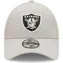 siltovka-zaoblena-siva-nastavitelny-9forty-repreve-las-vegas-raiders-nfl-new-era