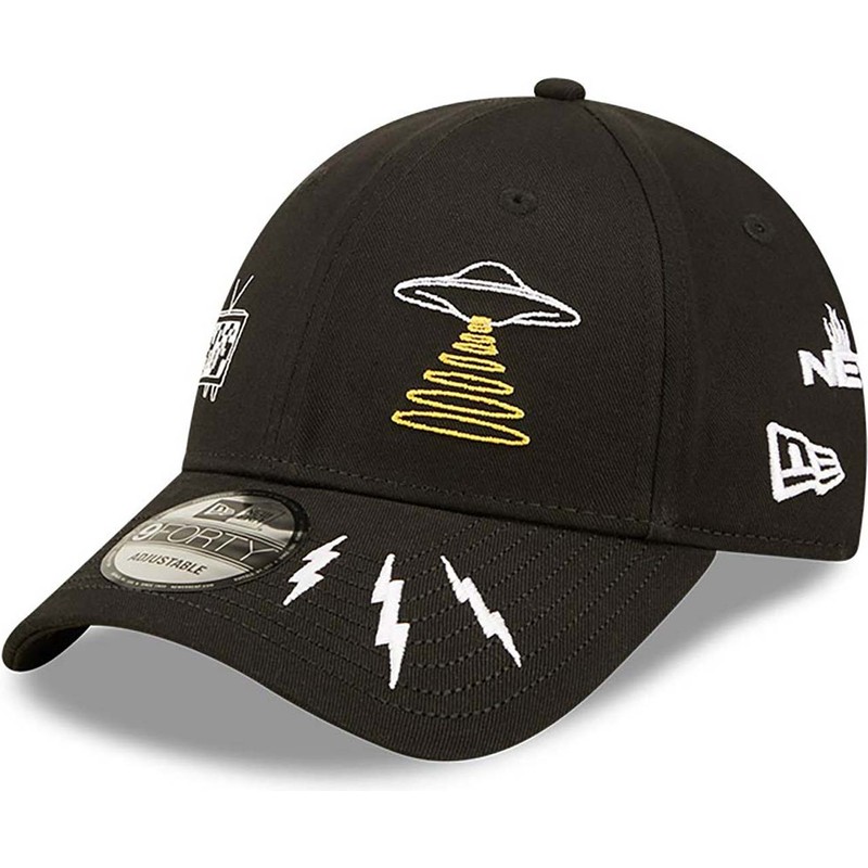 new-era-curved-brim-new-york-9forty-graphic-black-adjustable-cap