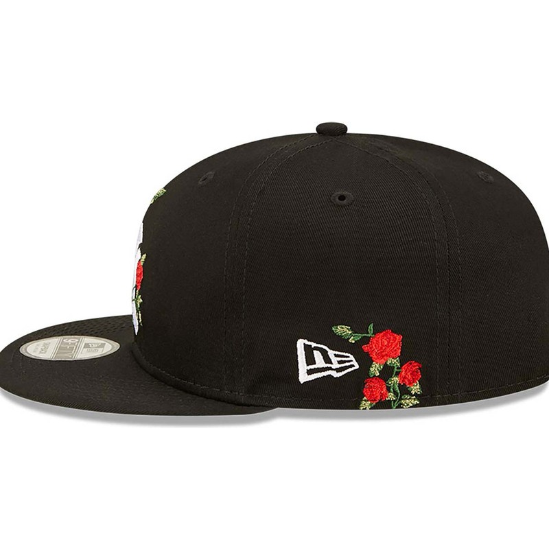 new-era-flat-brim-9fifty-flower-new-york-yankees-mlb-black-snapback-cap