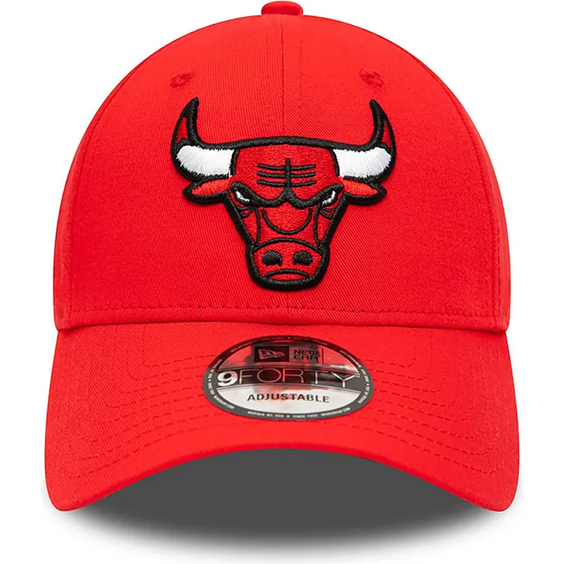siltovka-zaoblena-cervena-nastavitelny-9forty-team-side-patch-chicago-bulls-nba-new-era