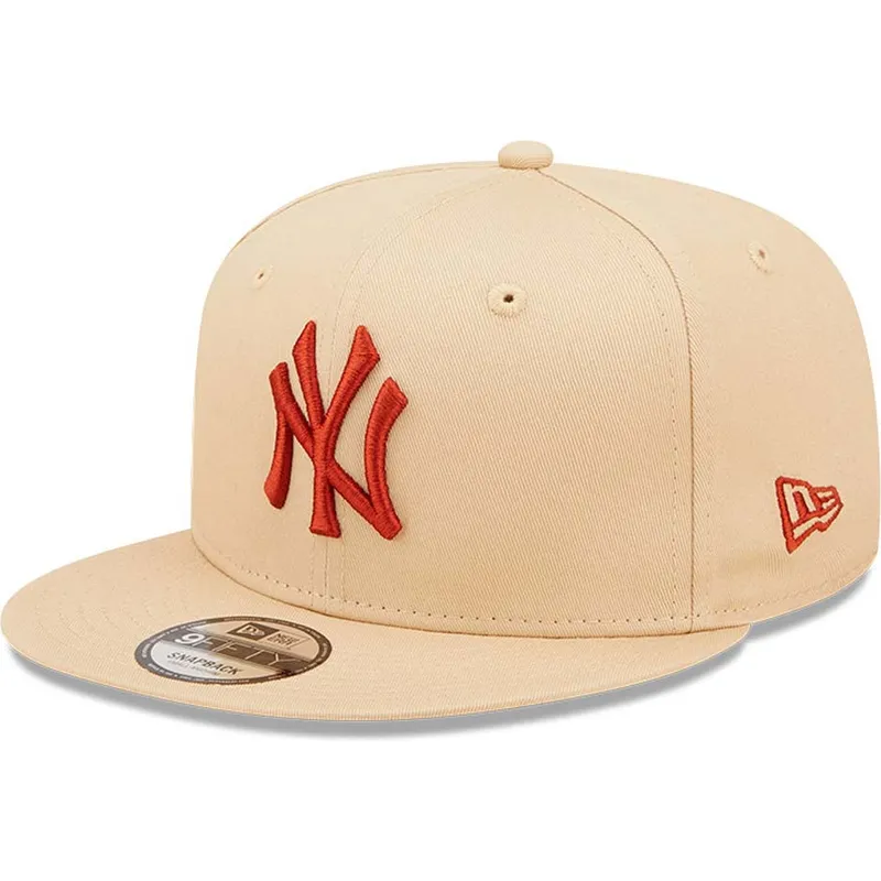 siltovka-rovna-bezova-snapback-9fifty-league-essential-new-york-yankees-mlb-new-era