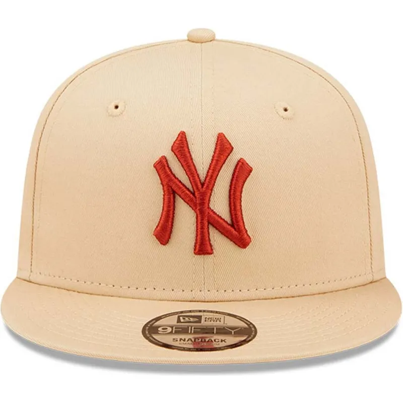 siltovka-rovna-bezova-snapback-9fifty-league-essential-new-york-yankees-mlb-new-era