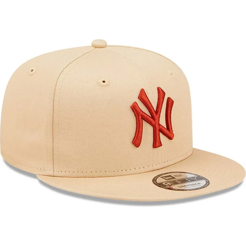 siltovka-rovna-bezova-snapback-9fifty-league-essential-new-york-yankees-mlb-new-era