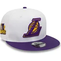 cap-rovna-white-snapback-9fifty-crown-patches-champions-los-angeles-lakers-nba-new-era