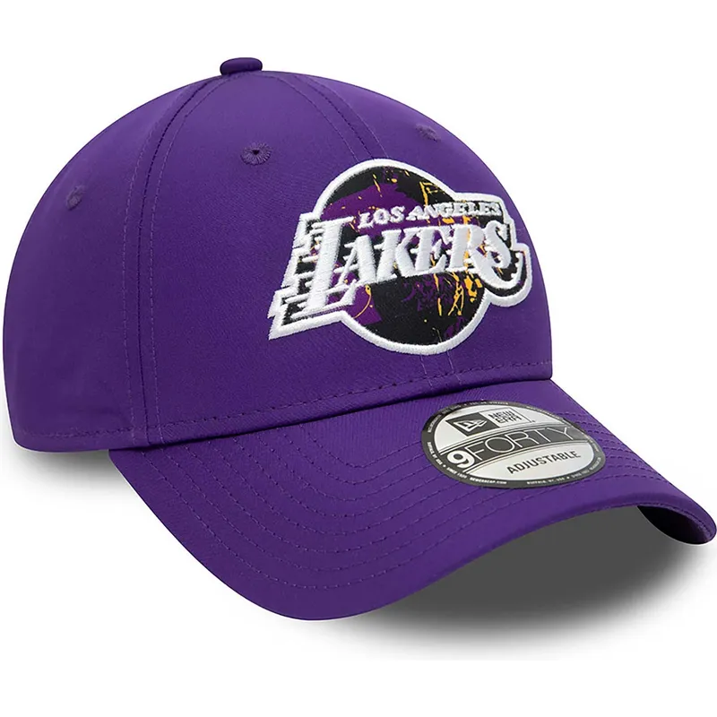 siltovka-zaoblena-fialova-nastavitelny-9forty-print-infill-los-angeles-lakers-nba-new-era