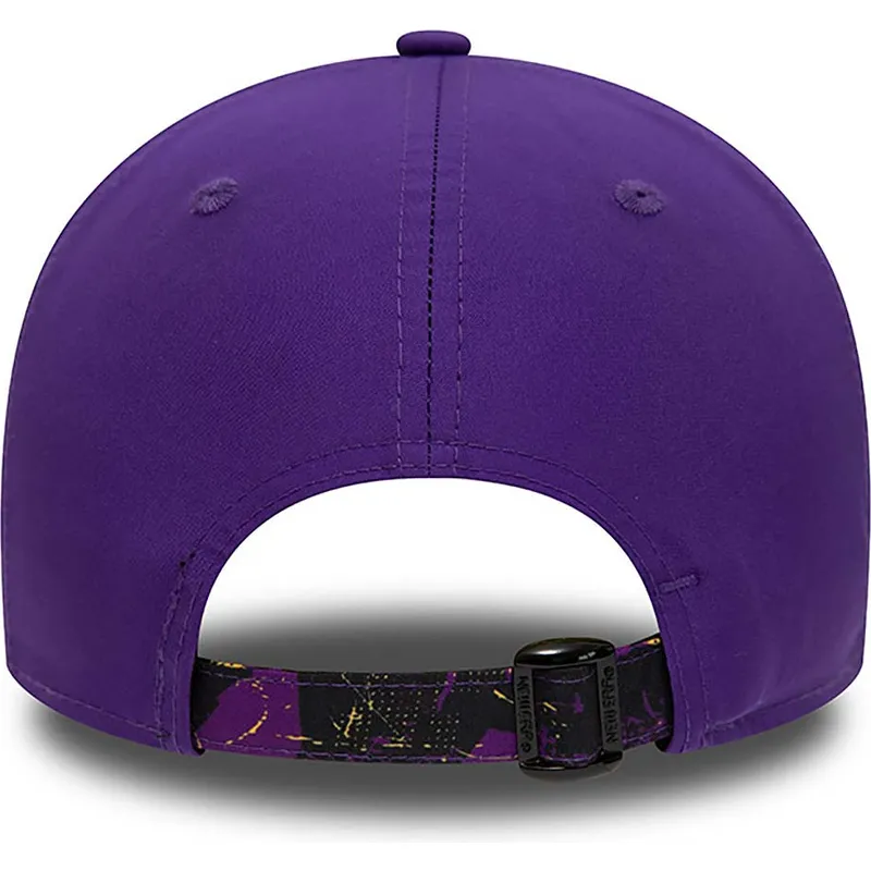 siltovka-zaoblena-fialova-nastavitelny-9forty-print-infill-los-angeles-lakers-nba-new-era