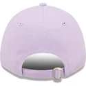 violette-verstellbare-curved-cap-9forty-league-essential-der-new-york-yankees-mlb-von-new-era
