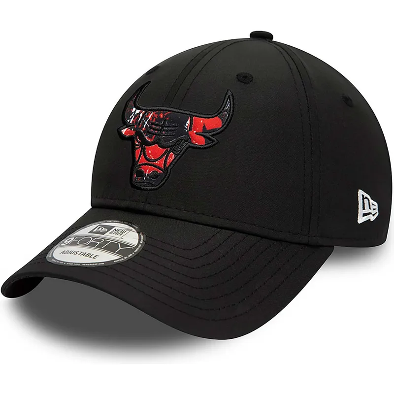 siltovka-zaoblena-cierna-nastavitelny-9forty-print-infill-chicago-bulls-nba-new-era