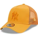 siltovka-zaoblena-oranzova-snapback-a-frame-tonal-mesh-new-york-yankees-mlb-new-era