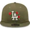 cap-rovna-green-snapback-9fifty-flower-los-angeles-dodgers-mlb-new-era