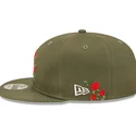 siltovky-rovna-zelena-snapback-9fifty-flower-los-angeles-dodgers-mlb-new-era