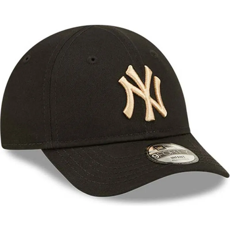 cap-zaoblena-black-adjustable-strap-pre-deti-pequeno-9forty-league-essential-new-york-yankees-mlb-new-era