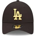 siltovky-zaoblena-cierna-nastavitelny-pasik-9forty-league-essential-los-angeles-dodgers-mlb-new-era