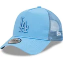 siltovka-zaoblena-modra-snapback-a-frame-tonal-mesh-los-angeles-dodgers-mlb-new-era