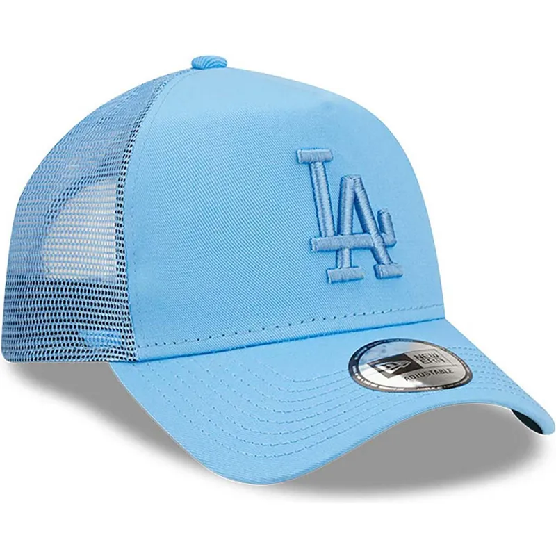 siltovka-zaoblena-modra-snapback-a-frame-tonal-mesh-los-angeles-dodgers-mlb-new-era
