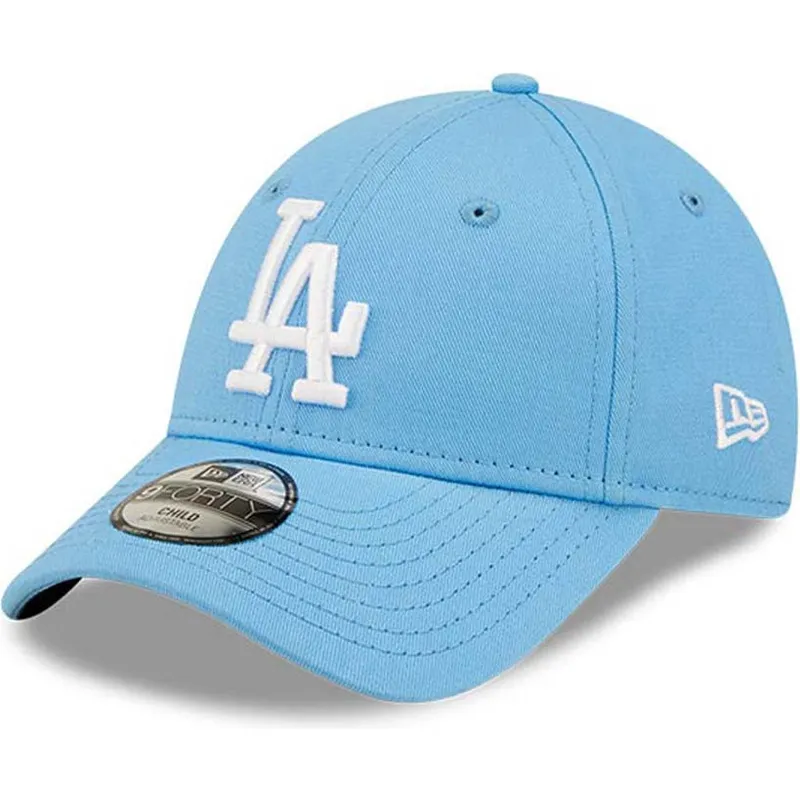 siltovka-zaoblena-modra-nastavitelny-pre-deti-9forty-league-essential-los-angeles-dodgers-mlb-new-era