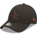 siltovka-zaoblena-cierna-nastavitelny-9forty-team-outline-los-angeles-dodgers-mlb-new-era