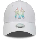 siltovka-zaoblena-biely-nastavitelny-multicolor-9forty-ombre-infill-new-york-yankees-mlb-new-era