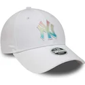 siltovka-zaoblena-biely-nastavitelny-multicolor-9forty-ombre-infill-new-york-yankees-mlb-new-era