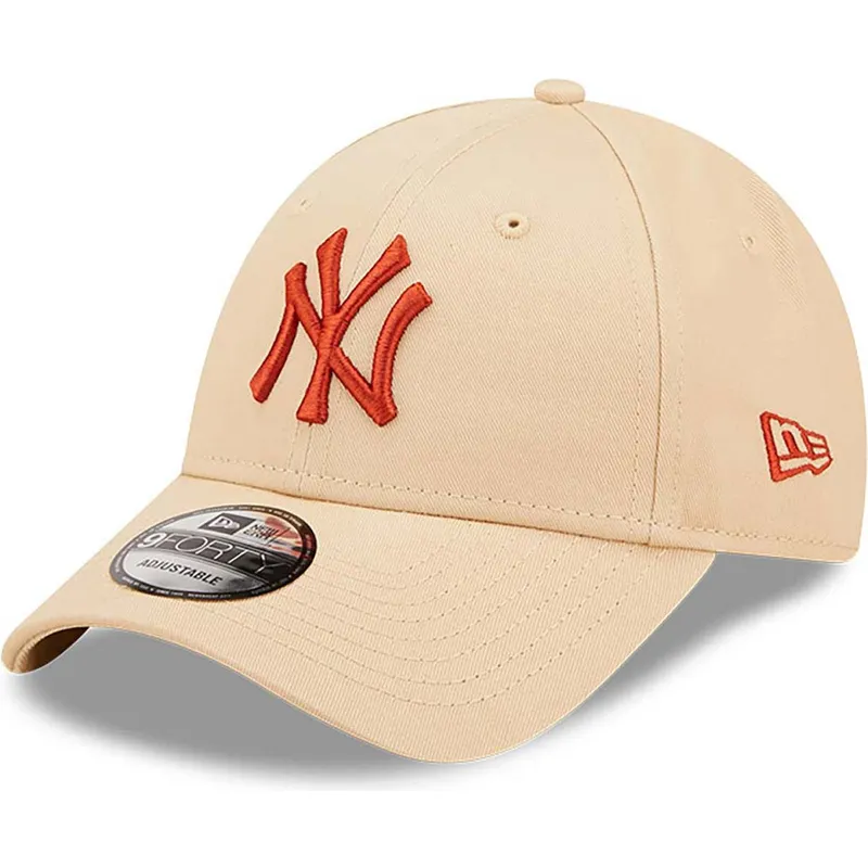 siltovka-zaoblena-bezova-nastavitelny-9forty-league-essential-new-york-yankees-mlb-new-era