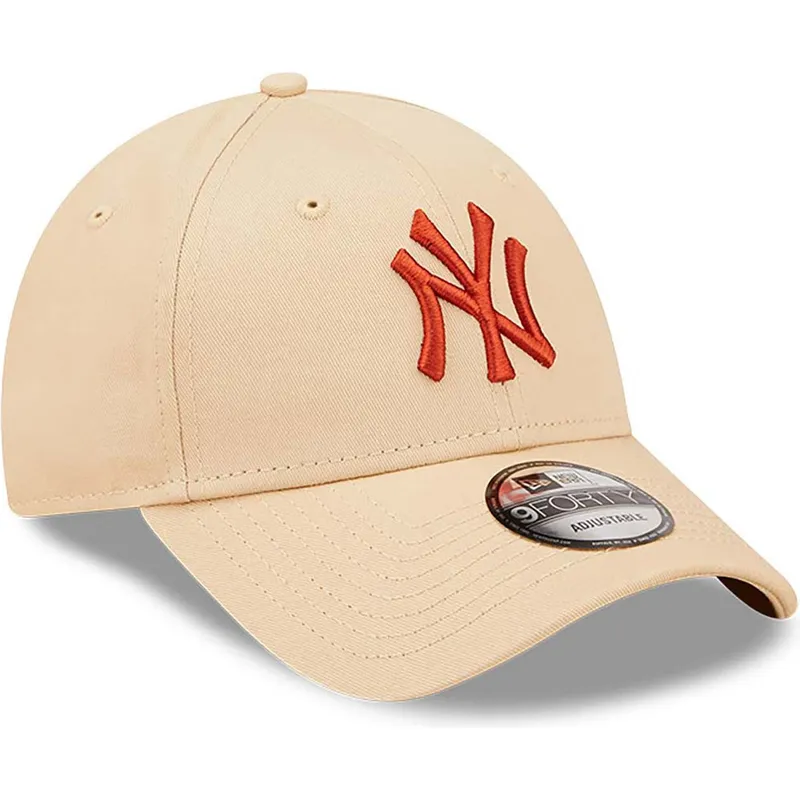 siltovka-zaoblena-bezova-nastavitelny-9forty-league-essential-new-york-yankees-mlb-new-era
