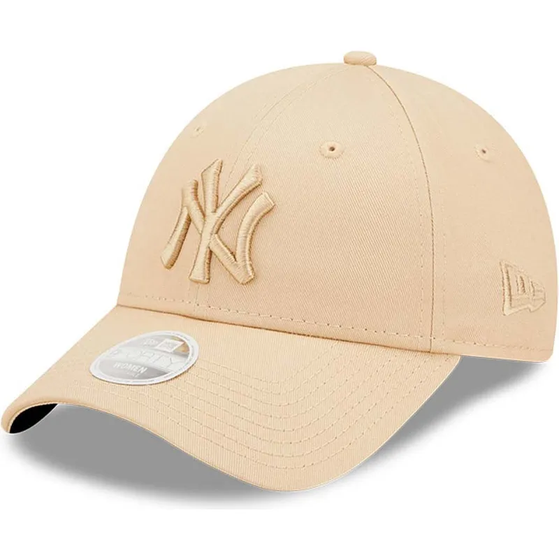 cap-zaoblena-beige-adjustable-strap-9forty-league-essential-new-york-yankees-mlb-new-era