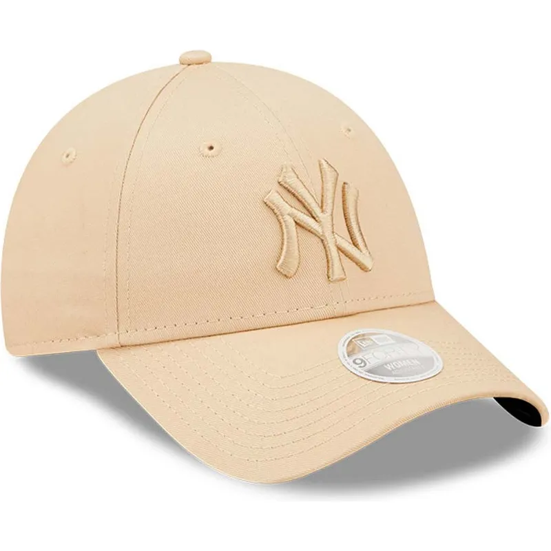 cap-zaoblena-beige-adjustable-strap-9forty-league-essential-new-york-yankees-mlb-new-era